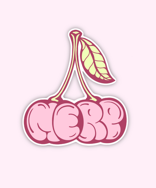 Cherry Merp Sticker