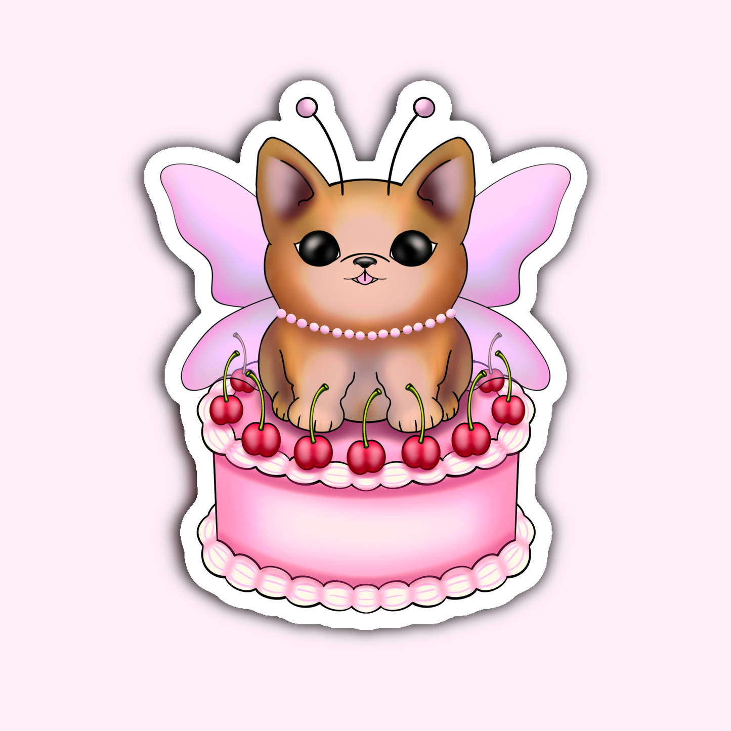 Cake Pup Sticker